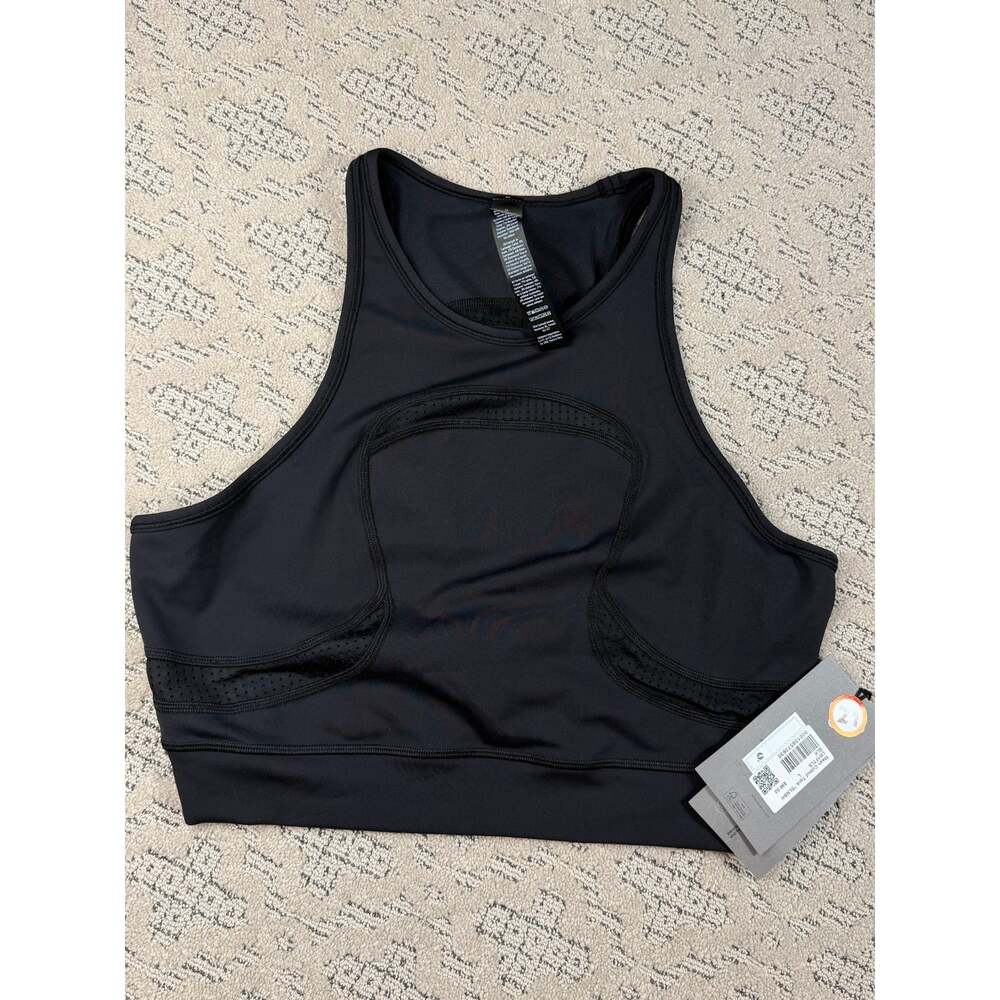 Lululemon NWT x Salomon Mesh Cutout Tank Size L Black